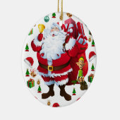 Weihnachtskalender Keramik Ornament (Rechts)