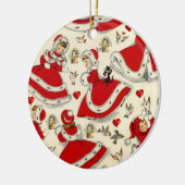 Weihnachtskalender Keramik Ornament (Links)