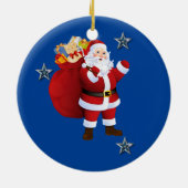 Weihnachtskalender Keramik Ornament (Hinten)