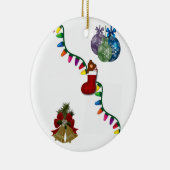 Weihnachtskalender Keramik Ornament (Rechts)