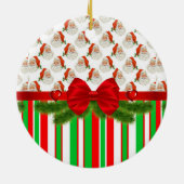 Weihnachtskalender Keramik Ornament (Hinten)