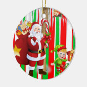 Weihnachtskalender Keramik Ornament (Links)