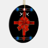 Weihnachtskalender Keramikornament (Rechts)