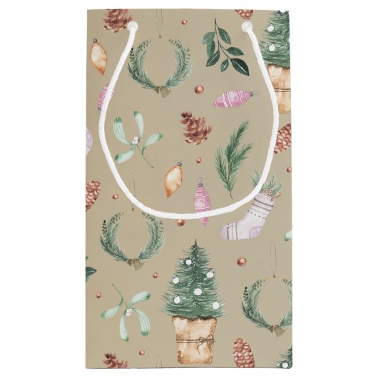 Weihnachtskalender Kleine Geschenktüte (Rückseite)