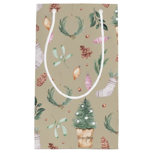 Weihnachtskalender Kleine Geschenktüte (Vorderseite)