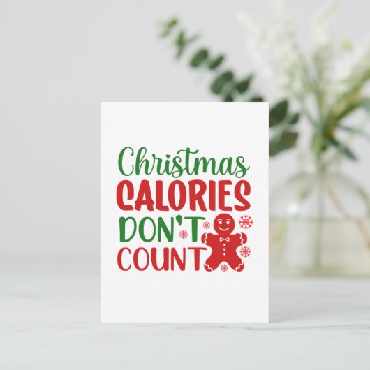 Weihnachtskalender - Kunst Feiertagspostkarte (Stehend Vorderseite)