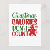 Weihnachtskalender - Kunst Feiertagspostkarte (Vorderseite)