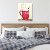 Weihnachtskalender Leinwanddruck (Insitu (Schlafzimmer))