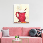 Weihnachtskalender Leinwanddruck (Insitu (Wohnzimmer))