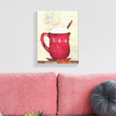 Weihnachtskalender Leinwanddruck (Insitu (Wohnzimmer))