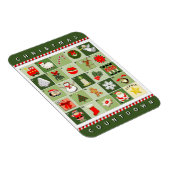 Weihnachtskalender Magnet (Rechte Seite)