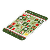 Weihnachtskalender Magnet (Linke Seite)
