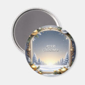 Weihnachtskalender Magnet (Vorderseite/Rückseite)