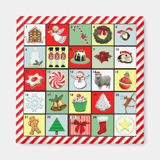 Weihnachtskalender Magnet
