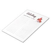 Weihnachtskalender Notizblock (angewinkelt)