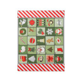 Weihnachtskalender Notizblock (Rotiert)