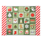 Weihnachtskalender Notizblock (Vorderseite)