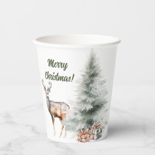 Weihnachtskalender Pappbecher (Vorderseite)