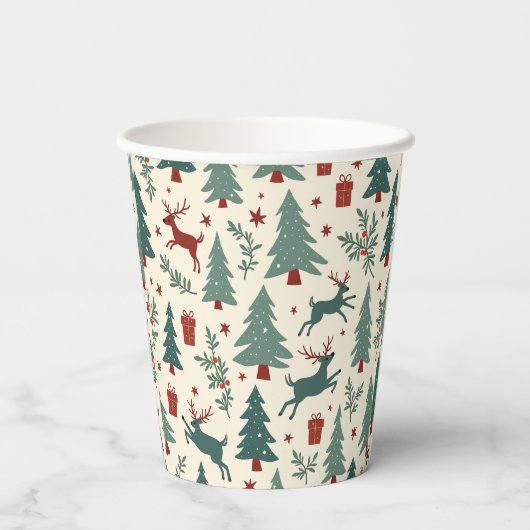 Weihnachtskalender Pappbecher (Rückseite)