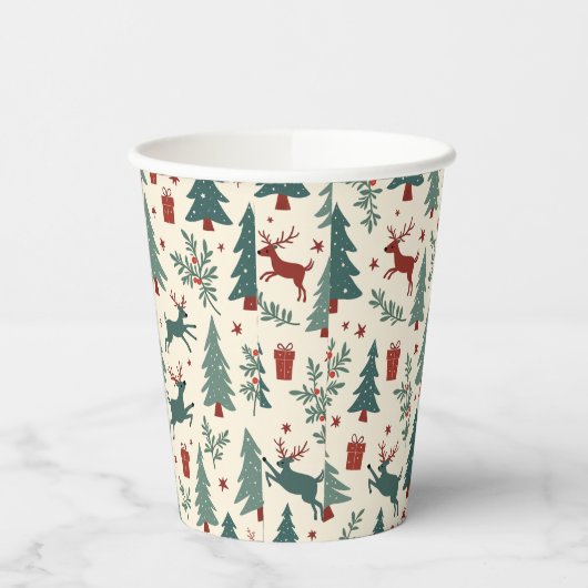 Weihnachtskalender Pappbecher (Links)