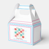 Weihnachtskalender personalizable geschenkschachtel (Rückseite)