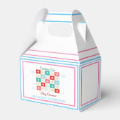 Weihnachtskalender personalizable geschenkschachtel (Vorderseite)