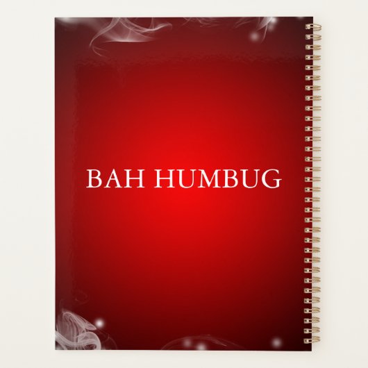 Weihnachtskalender Planer (Rückseite)