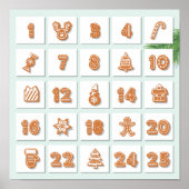 Weihnachtskalender Poster (Vorne)