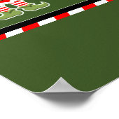 Weihnachtskalender Poster (Ecke)