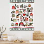 Weihnachtskalender Poster (Küche)