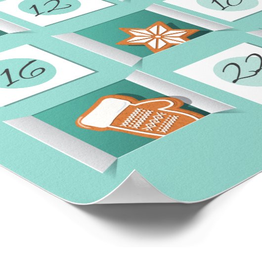 Weihnachtskalender Poster (Ecke)