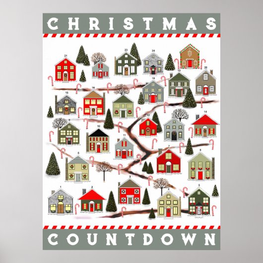 Weihnachtskalender Poster (Vorne)