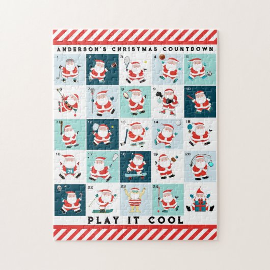 Weihnachtskalender Puzzle (Vertikal)