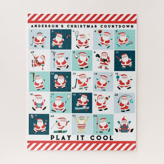 Weihnachtskalender Puzzle (Vertikal)