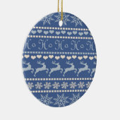 Weihnachtskalender, Rentier Keramik Ornament (Rechts)