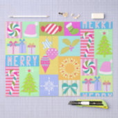 Weihnachtskalender Seidenpapier (Handwerk)
