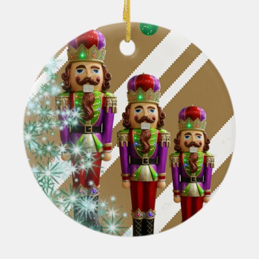 Weihnachtskalender, Soldat Keramik Ornament (Hinten)