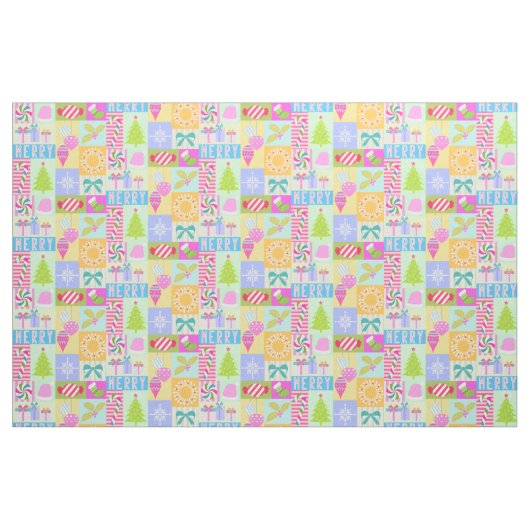 Weihnachtskalender Stoff (Fat Quarter (45,7 x 55,9 cm))