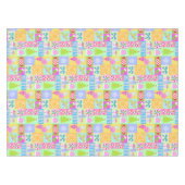 Weihnachtskalender Tischdecke (Vorderseite (Horizontal))