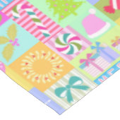 Weihnachtskalender Tischdecke (Schrägansicht)