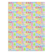 Weihnachtskalender Tischdecke (Vorderseite)