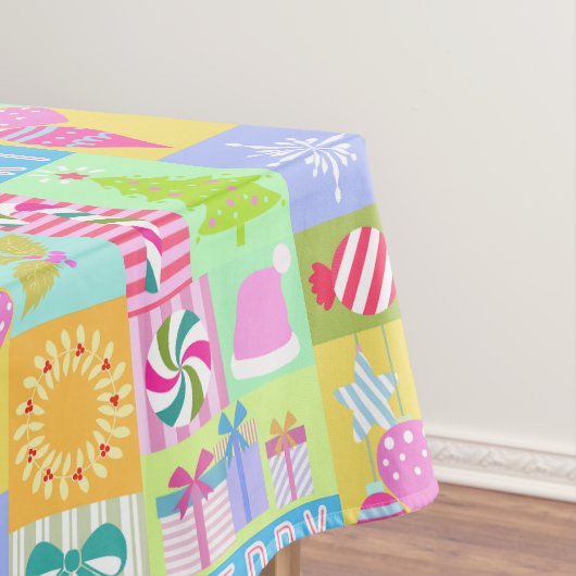 Weihnachtskalender Tischdecke (Beispiel)