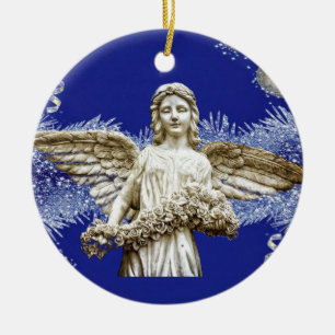 Weihnachtskalender, Weihnachtsgel Keramik Ornament