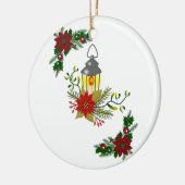 Weihnachtskalender, Weihnachtskerze Keramik Ornament (Links)