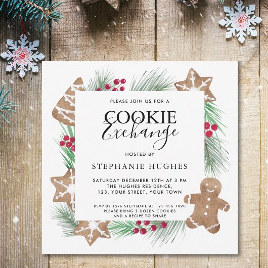 Weihnachtskalender Weihnachtskochtausch Einladung