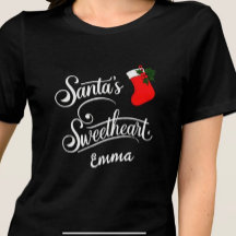Weihnachtskalligraphie von Santa Sweetheart