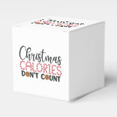 Weihnachtskalorien Keine Gefälligkeitsbox Geschenkschachtel (Vorderseite)