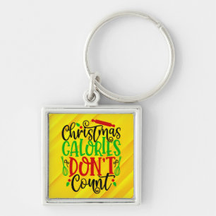 Weihnachtskalorien zählen nicht - 56558 schlüsselanhänger