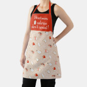 Weihnachtskalorien zählen nicht | Cookies Schürze (InSitu)