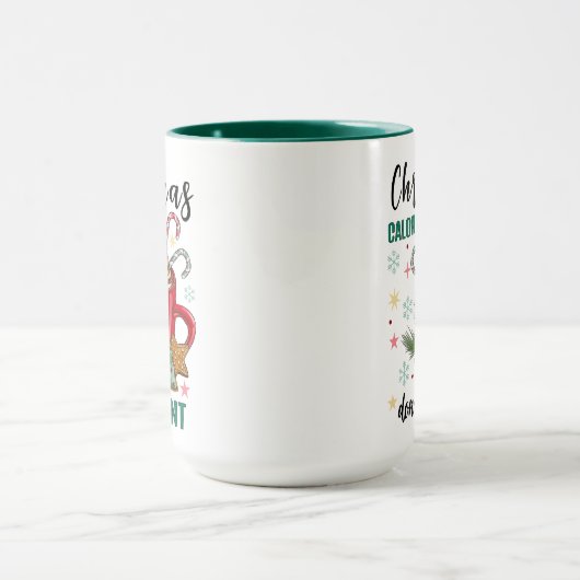 Weihnachtskalorien zählen nicht die Niedliche Kaff Tasse (Zentrum)